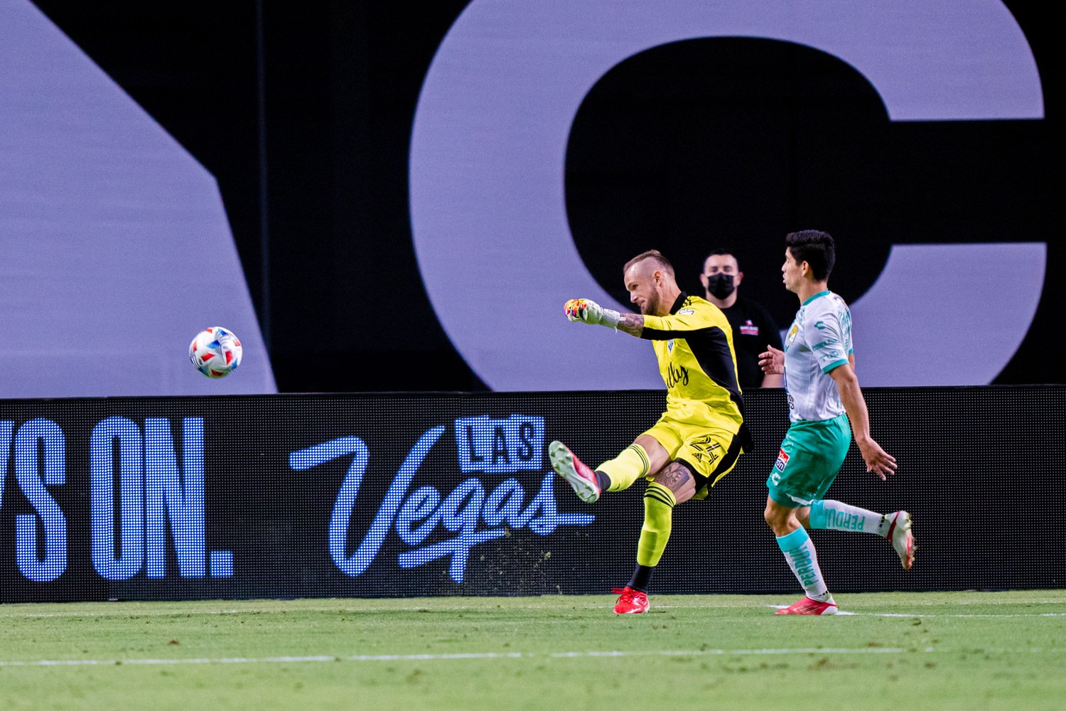 Las Vegas sports photography — MLS soccer match action in Las Vegas