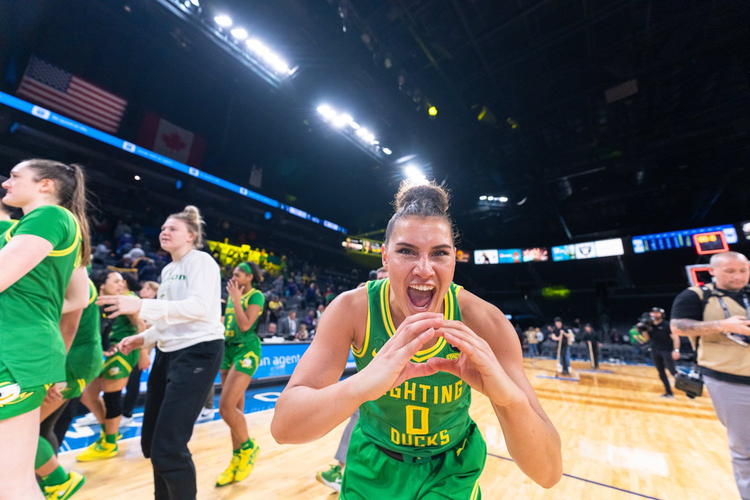 Las Vegas sports photography — NCAA women’s basketball action in Las Vegas