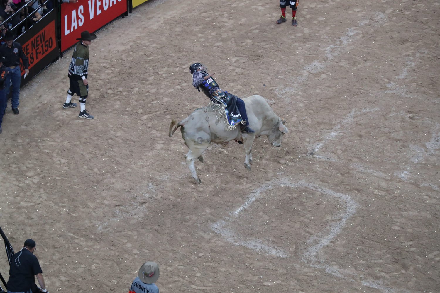 Las Vegas sports photography — PBR bull riding in Las Vegas